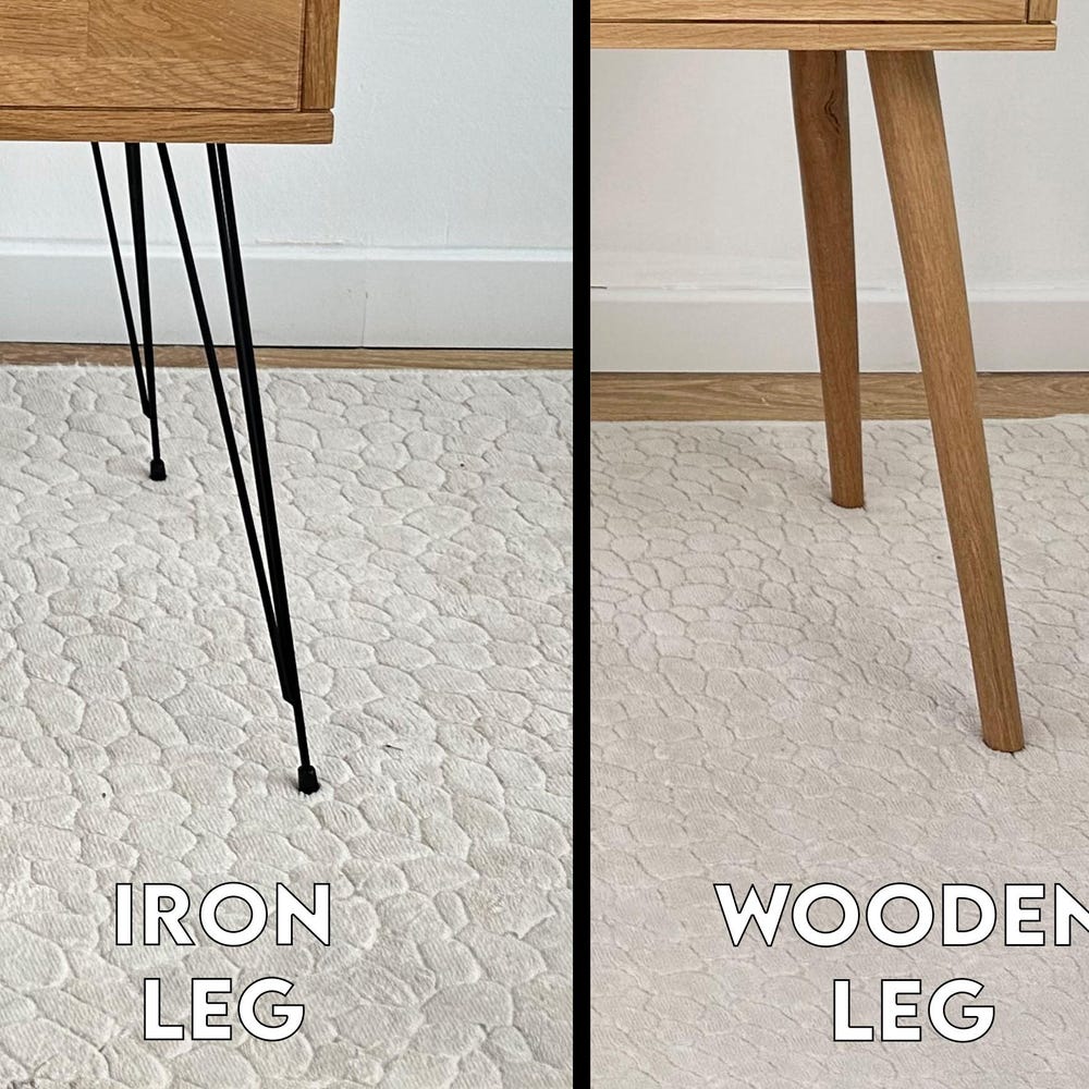 Wood Record Player Stand, Vinyl Console, Vinyl End table, Console Table, Record Cabinet, Record Holder - Image 7