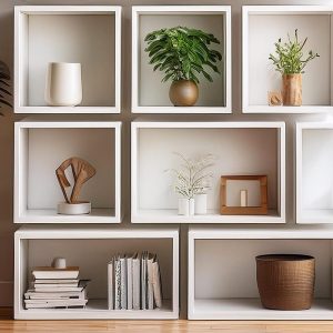 il_1000x1000.6247336412_a7or.jpg Wall bookshelf,asymmetrical bookshelf,floating wall bookshelf,modern rustic bookshelves,modular Shelves,small bookcase,wall bookshelves
