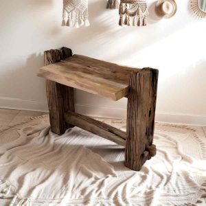 Handmade Rustic Barnwood Vanity Bathroom, Rustic Single Sink Vanity, Unique Reclaimed Farmhouse Vanity, Counter Top Wood Table with Drawers