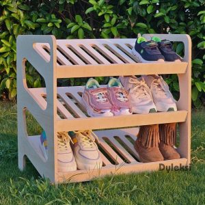Large shoe rack, Wooden shoe shelf, Entryway Rack, Entryway Bench, Shoe storage, Wooden shelves, Modern shoe rack