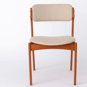 il_1000x1000.6275114732_pnwz.jpg 1 of 8 Vintage Erik Buch Teak Dining Chair – 1960s Danish Design, Beige Upholstery