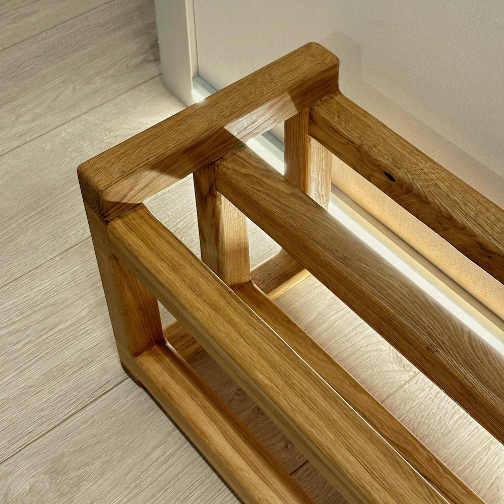 Wooden Shoe Storage Rack, Loft Shoe Rack, Wooden Shoe Rack, Housewarming Gift, Wooden Gift Product, Wooden Shoe Rack for Hallway - Image 4