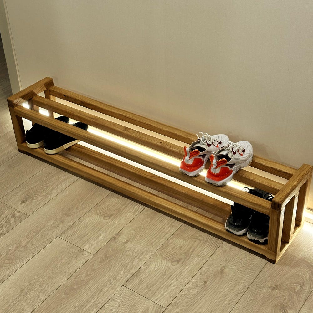 Wooden Shoe Storage Rack, Loft Shoe Rack, Wooden Shoe Rack, Housewarming Gift, Wooden Gift Product, Wooden Shoe Rack for Hallway