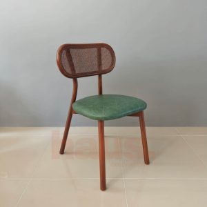 il_1000x1000.6295181710_f9q0.jpg Modern Wood Dining Chair, Leather Dining Chair, Rattan Chair, Solid Wooden Legs, Restaurant Chair, Leather Cushioned Chair, Luxurious Chair