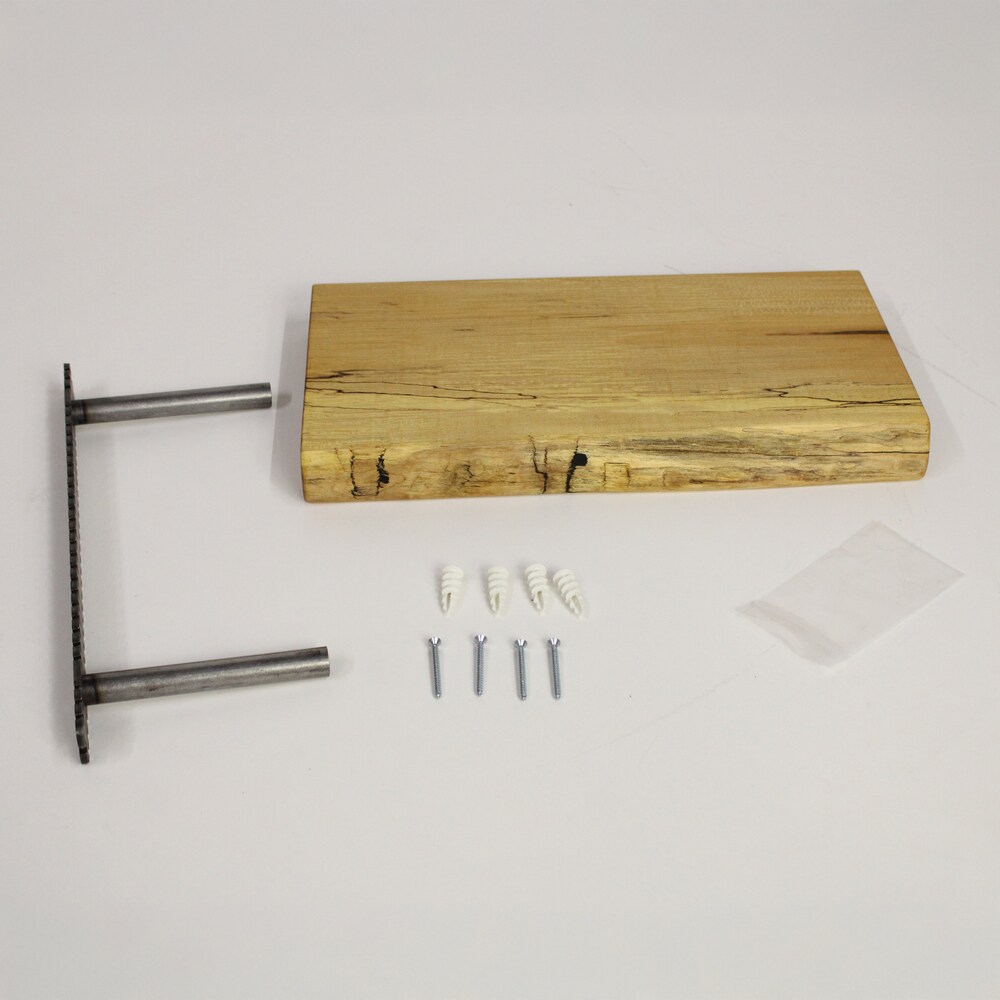 Rustic Live Edge Floating Shelf | Pantry shelf | Bathroom & Kitchen Shelf | Book Shelf | Wood Shelf Shelf | Maple - Image 7