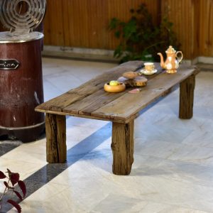 Rustic Coffee Table Handmade For Living Room Live Edge Side Table Wood Rustic Mid Century Farmhouse Furniture Rectangular Barnwood Gift