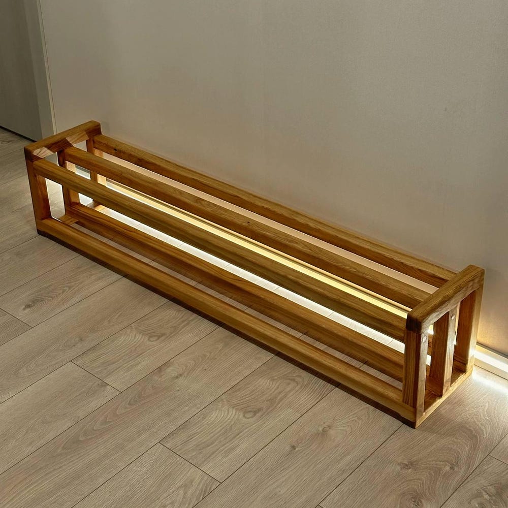 Wooden Shoe Storage Rack, Loft Shoe Rack, Wooden Shoe Rack, Housewarming Gift, Wooden Gift Product, Wooden Shoe Rack for Hallway - Image 3