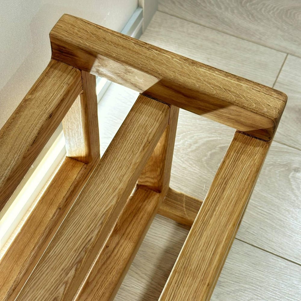 Wooden Shoe Storage Rack, Loft Shoe Rack, Wooden Shoe Rack, Housewarming Gift, Wooden Gift Product, Wooden Shoe Rack for Hallway - Image 6