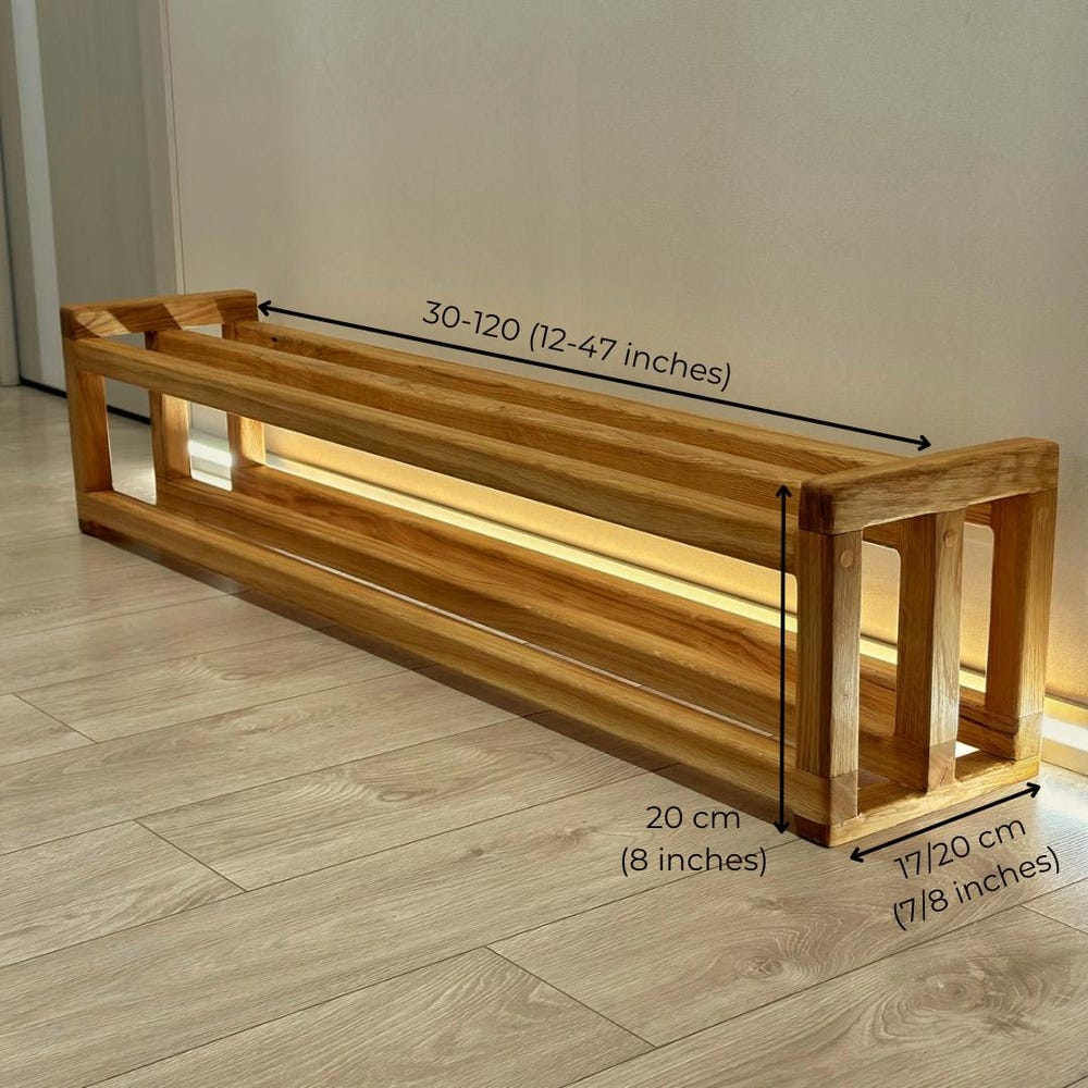 Wooden Shoe Storage Rack, Loft Shoe Rack, Wooden Shoe Rack, Housewarming Gift, Wooden Gift Product, Wooden Shoe Rack for Hallway - Image 7