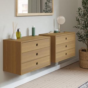 White Oak Floating Dresser