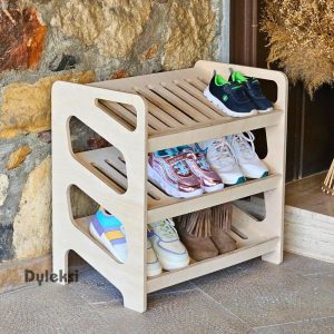 Wooden Shoe Rack, Entryway Storage, Entryway Rack, Entryway Bench, Shoe Storage, Wood Shelf, Modern Shoe Shelves, Wooden Shoe Shelf