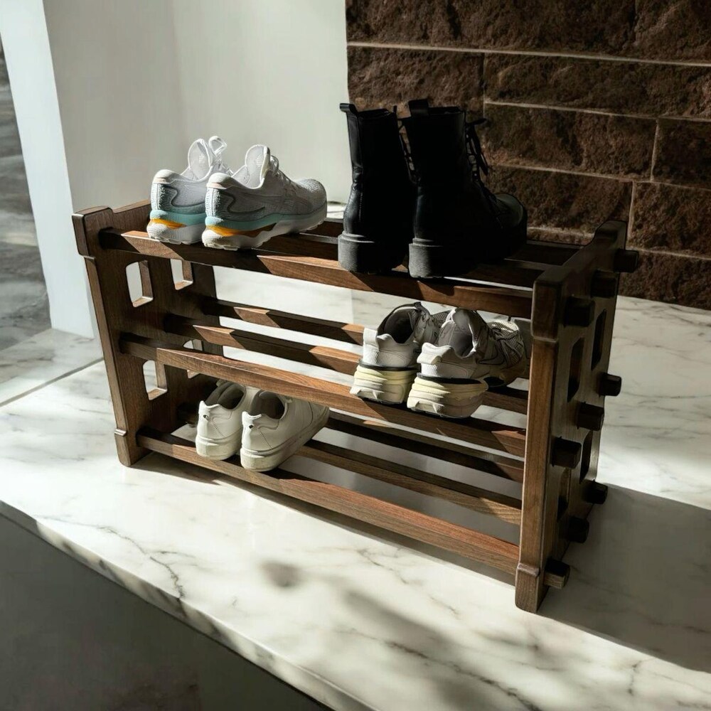 Customized Entryway Shoe Rack - Perfect Housewarming Gift Space Saver entryway shoe rack, small shoe rack, Storage Organization, Gift Ideas - Image 11
