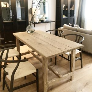 reclaimed wood table HERBERT