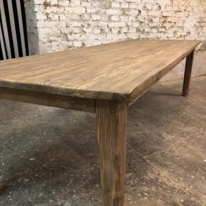 reclaimed wood table POLDI
