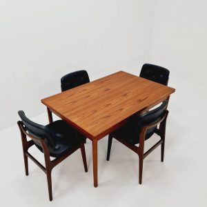 Mid century Danish teak dining table by A.M, 1960s