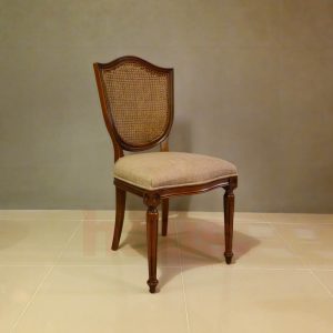Retro Style Dining Chairs, Solid Wood Chairs, Rustic Dining Chairs, Rattan Chair, Natural Wooden Chairs, Comfortable Vintage Chair, Antique