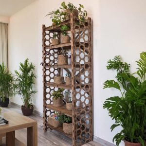 il_1000x1000.6359900678_qf3e.jpg 72" Tall Wooden Bookcase, Bookshelf, Shelving Unit, Living Room Storage