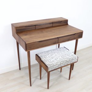 Vanity , Dressing Table  in solid American Oak or Walnut