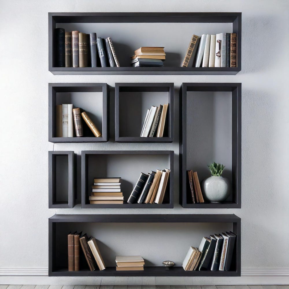 Wall Bookshelf,Floating Book Shelves,Modern Wall Shelves,Wall Bookshelves,Floating Bookshelf,Wall Shelving,Wall Mounted Book Shelf,Bookcase
