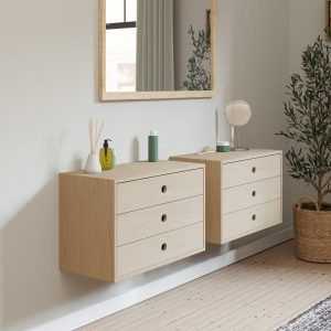 Maple Floating Dresser