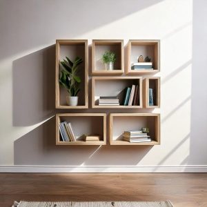 Wall Bookshelf Floating Book Shelves Floating Modern Bookshelves Wall Mounted Bookshelf Small Wall Bookcase For Living Room Wall Shelves