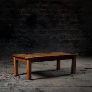 Vintage Reclaimed wood Coffee Table | Solid Wood Center Table | Antique Style Wooden Tea table | Natural Wooden Finish | Farmhouse Furniture