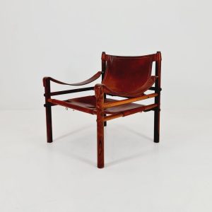 Rare Mid-century vintage Danish lounge chair, (sirocco) By Arne Norell 1960s