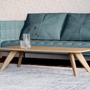 Oval coffee table, Mid century modern Japandi coffee table, Oak coffe table, Wooden coffee tables, Couchtisch, Wood coffee table