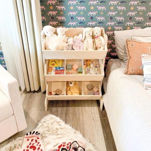 Montessori Toy Organizer Toddler Toy Storage Montessori Wooden Furniture Playroom Storage Playroom Organization Home Organization MAVERICK