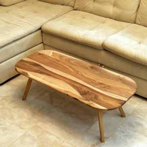 il_1000x1000.6413513196_ony1-1.jpg Aesthetic Walnut Wood Coffee Table – Unique Minimalist Design, Scandi-Style Centerpiece for Modern Homes, Natural Finish Coffee Table