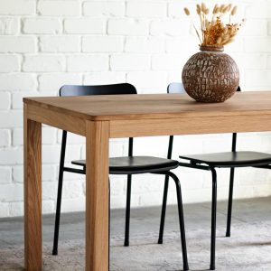 Wooden Dining Table Oak Kitchen Table Farmhouse Table Solid Oak Wood Table Anniversary Gift Living Room Decor Oak Dining Room Kitchen Decor