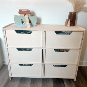 il_1000x1000.6449007684_inpe.jpg Montessori Mini Dresser Toddler Dresser Toy Storage for Toddler Nursery Furniture LALA Mini