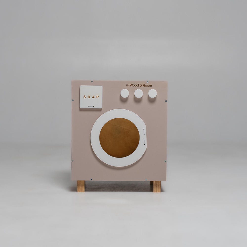 Wooden Montessori Kids Kitchen Playset - Imagination Station for Little Cooks, Christmas Gift Toddler Girl, First Birthday, Pretend Play Set - Image 10