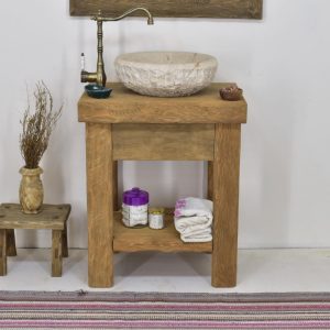 Bathroom Sink Vanity Table Medieval Wooden Vanity Handmade Reclaimed Vintage Wood Live Edge Vanities Sink Farmhouse Wooden Decor Gift for He