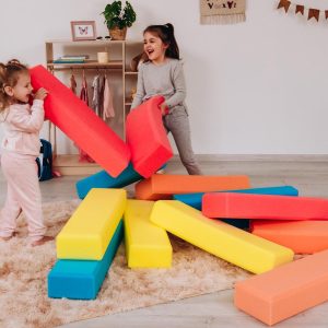 il_1000x1000.6480264165_p97g-1.jpg Soft Large Building Blocks for Kids, Kids Block Set, Creative Play Blocks, Foam Play, Soft Play Foam Climbing, Soft Play Equipment