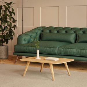 Minimalist Wooden Coffee Table – Scandinavian-Inspired Design, Perfect for Modern Living Rooms, , Contemporary Spaces,Stylish and Functional