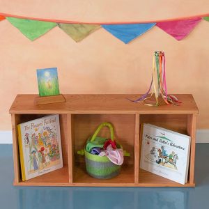 il_1000x1000.6500669778_r4hs.jpg 3 Cubby Storage Crate / Bin / Bookcase (With or Without Wheels) - 36 x 10 x 16 inches