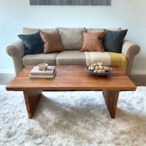 Modern Coffee Table, Living Room Table, All Hardwood Construction
