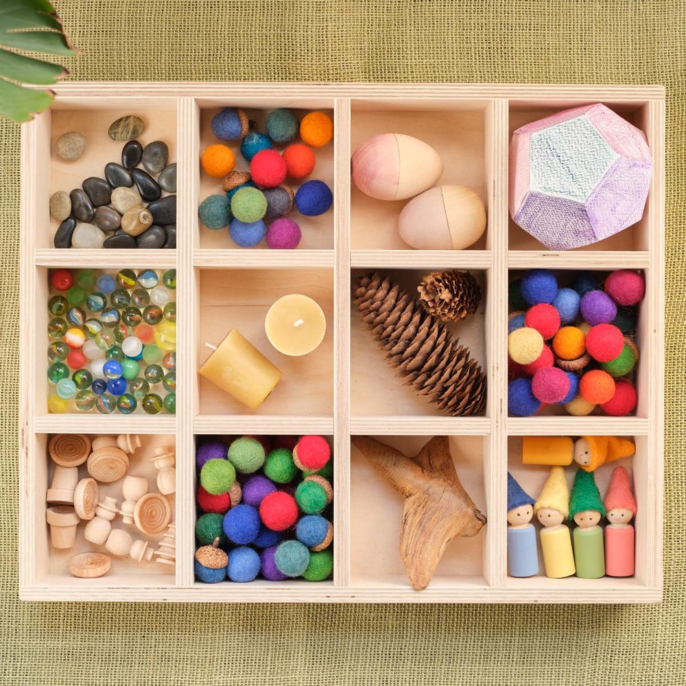 Large Compartment Box - 18.5 x 15 inch with either 12 or 20 Sorting Compartments - Image 3