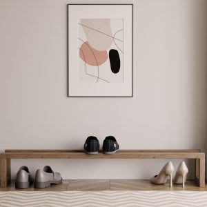 Handcrafted Wooden Shoe Rack, Eco-Friendly and Durable Shoe Storage Shelf, Stylish Entryway Organizer, Custom Wooden Furniture for Home