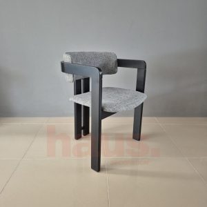 Mid Century Dining Chair, Customize Dining Chairs, Handmade Wooden Chair, Personalized Seat, Farmhouse Kitchen Table Chairs, Cushioned Chair