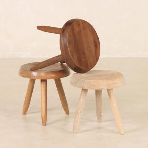 Berger Stool, Perriand Inspired, Milking Stool
