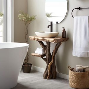 Live edge counter wood bathroom vanity bathroom vanities floating vanity bathroom decor live edge vanity side table housewarming gift