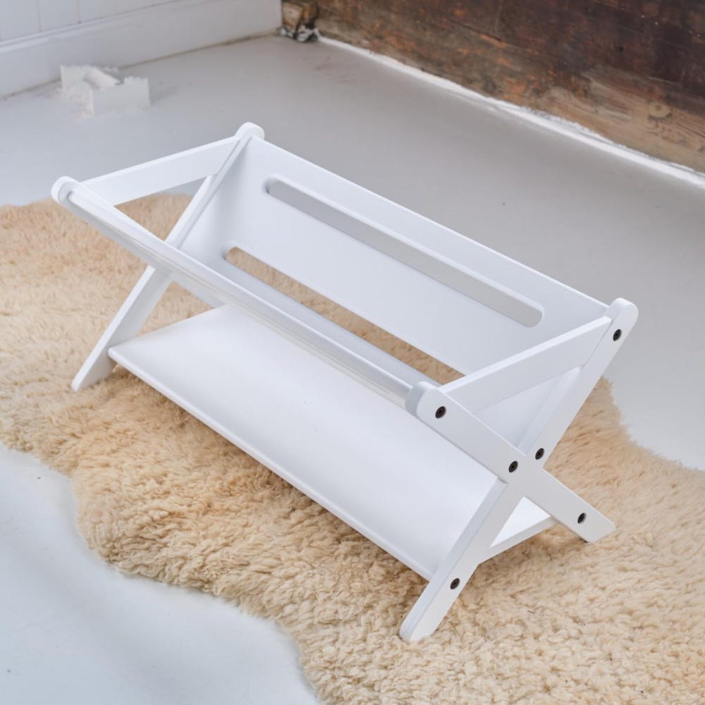 Trough-Style Bookcase/Storage - Maple Wood, Cherry Wood, or Painted options - 32 x 16 x 15 3/4 inch - Image 8