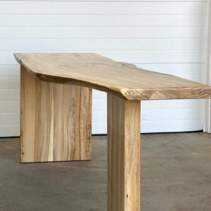 Live Edge Desk | Slab Desk | Modern Desk | Hardwood Desk | Natural Desk
