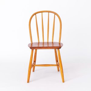 Vintage Nesto Dining Chair – 1960s Teak & Beech Wood, Scandinavian Design