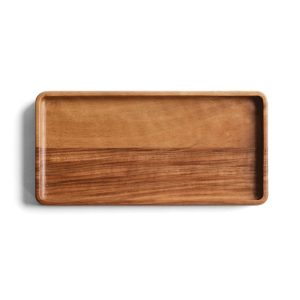 Wooden Note Tray, Cathch All Tray, Minimalist Desk Organizer for Modern Offices, Unique Handmade Gift for Workspace Storage & Decor, Gift