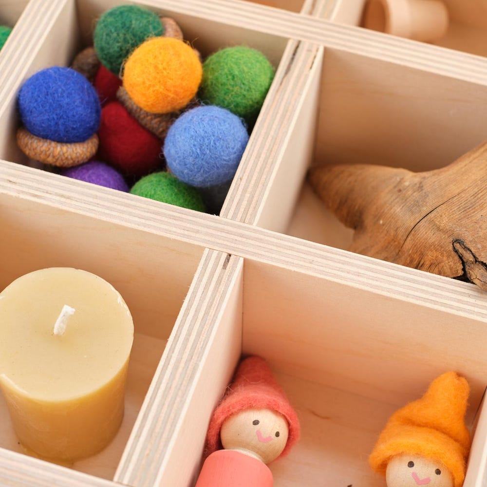 Large Compartment Box - 18.5 x 15 inch with either 12 or 20 Sorting Compartments - Image 6