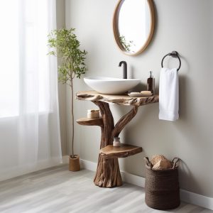 Live edge counter wood bathroom vanity bathroom vanities floating vanity bathroom decor live edge vanity side table housewarming gift