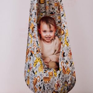 il_1000x1000.6587724328_eh4g.jpg Cocoon Swing for Kids, Indoor Swing, Sensory Swing, Hanging Swing for Toddlers, Montessori-Inspired Hammock Chair by Woodandhearts